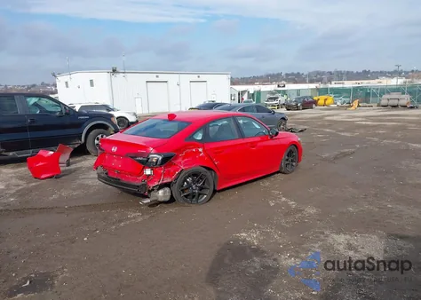 2025 Honda Civic Sport из США, поврежденный, VIN 2HGFE2F59SH516951